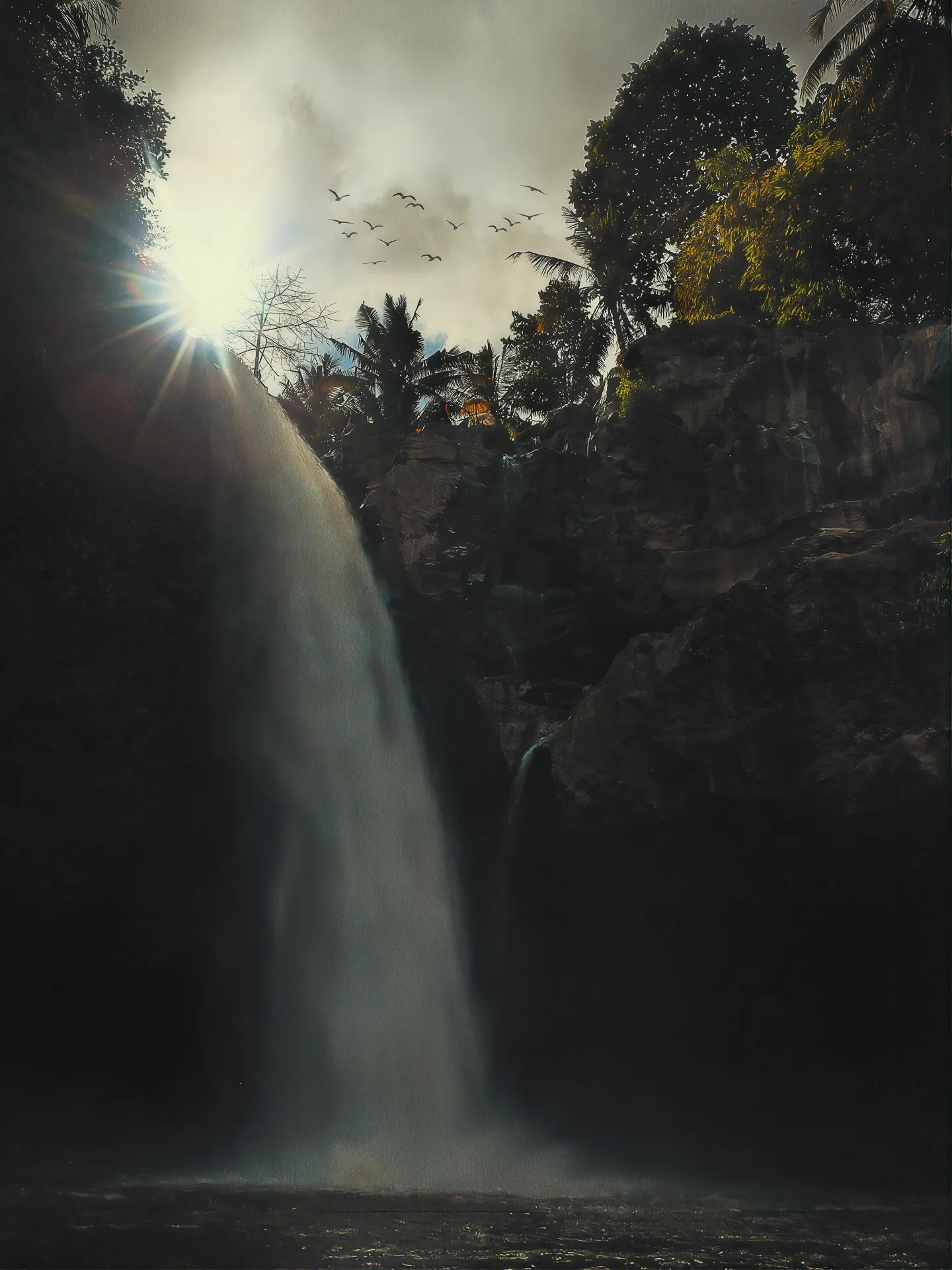 Waterfall near Ubud